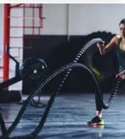 Battle Ropes for exercising at home