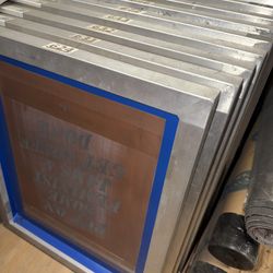 20” x 24” Aluminum Screens for Screen Printing