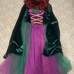 Halloween Winifred Sanderson Sisters Costume with Wig