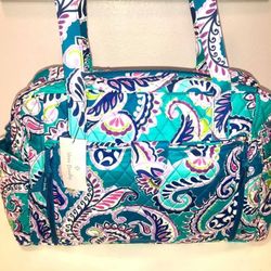 Diaper Bag * Vera Bradley NEW w/ Changing Pad 
