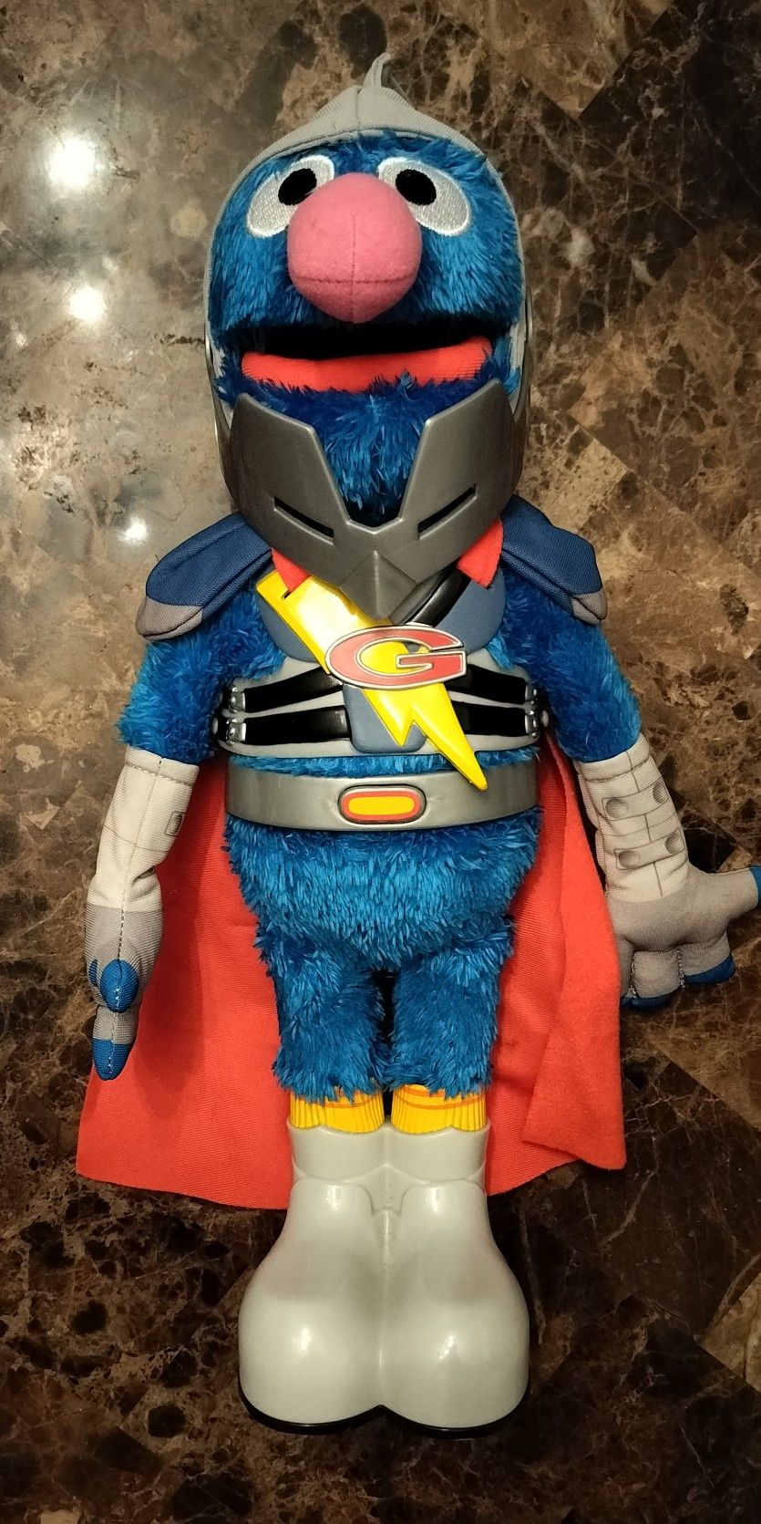 Flying Super Grover 2.0 Doll that Sings and Talks - Sesame Street Playskool Toy
