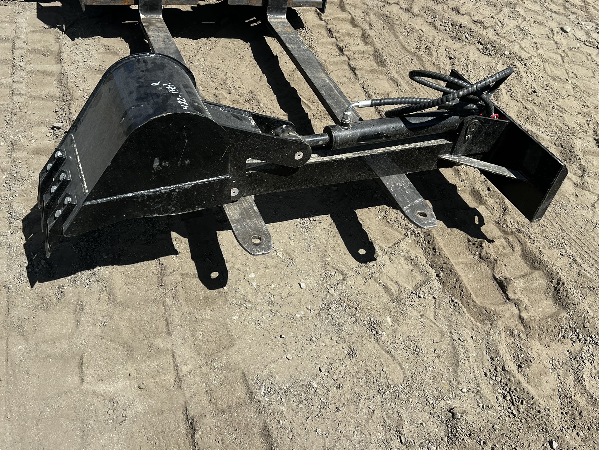 Backhoe Attachment Stand On Skid Steer