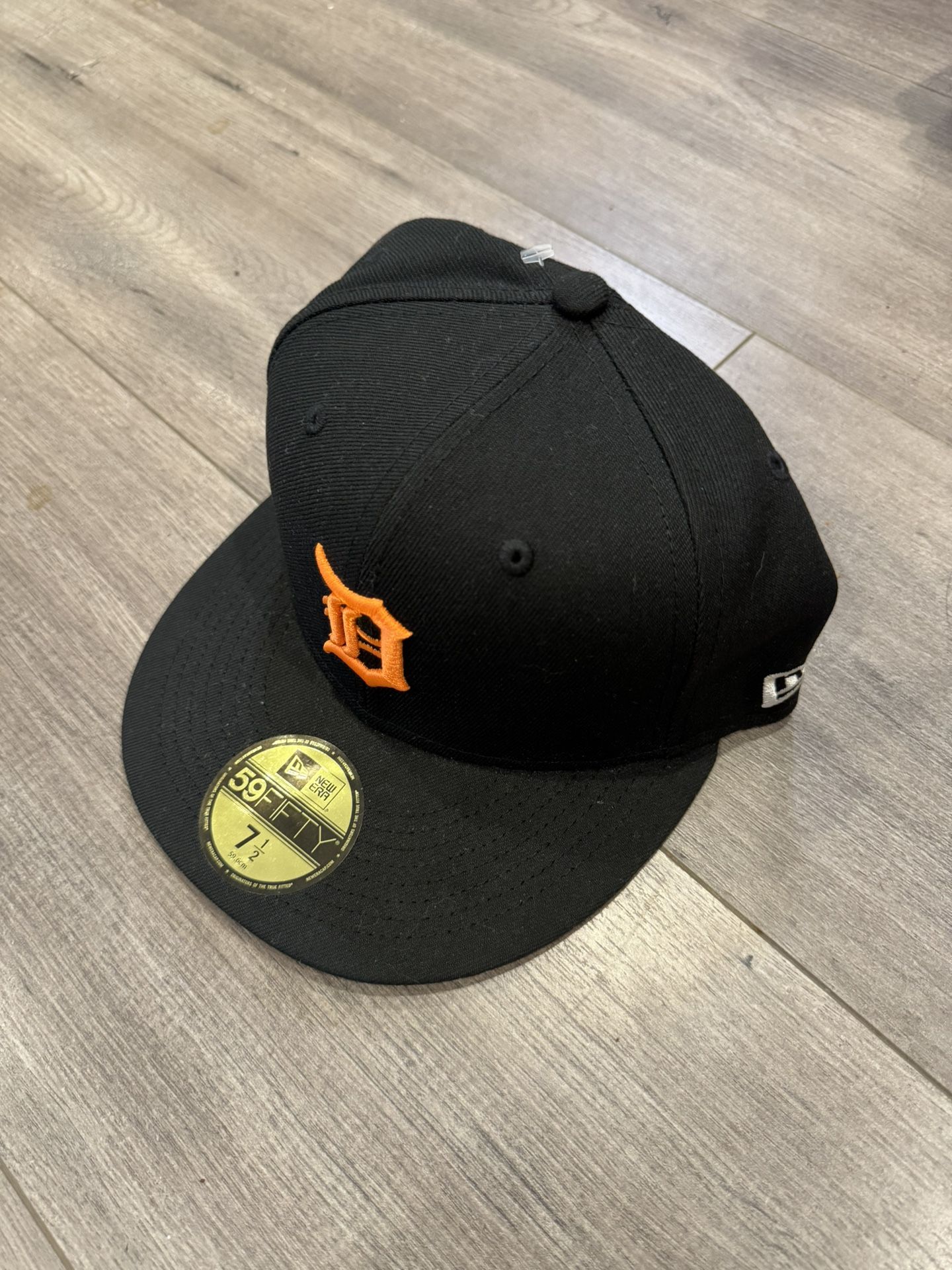 New Era Detroit Baseball Cap Size 7 1/2 New 