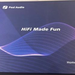 Fosi Audio V3 Stereo Amplifier Home Audio 300 Watts x2 Power TPA3255 Class D Mini Speaker Amp 2 Channel