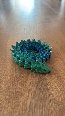 3d printed crystal dragon 🐉