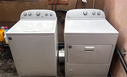Whirlpool washer and dryer set