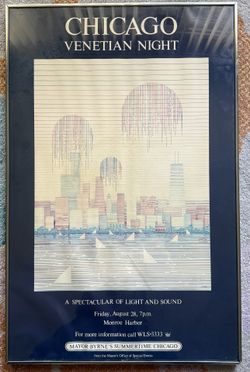 DeLeon, Chicago Venetian Night, 1981