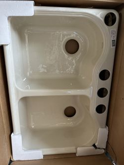 Kohler Cast iron sink 22x33 Inches