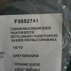 Genuine Suede/Faux Fur Bootie