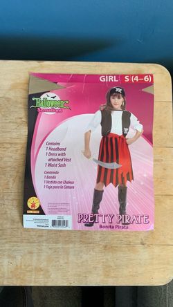 HALLOWEEN FLAPPER KIDS SIZE SMALL 4-6 COSTUME