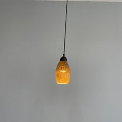 glass pendant light