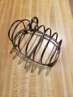 Silver Six Slice Toast Rack by Docker & Burn 1926