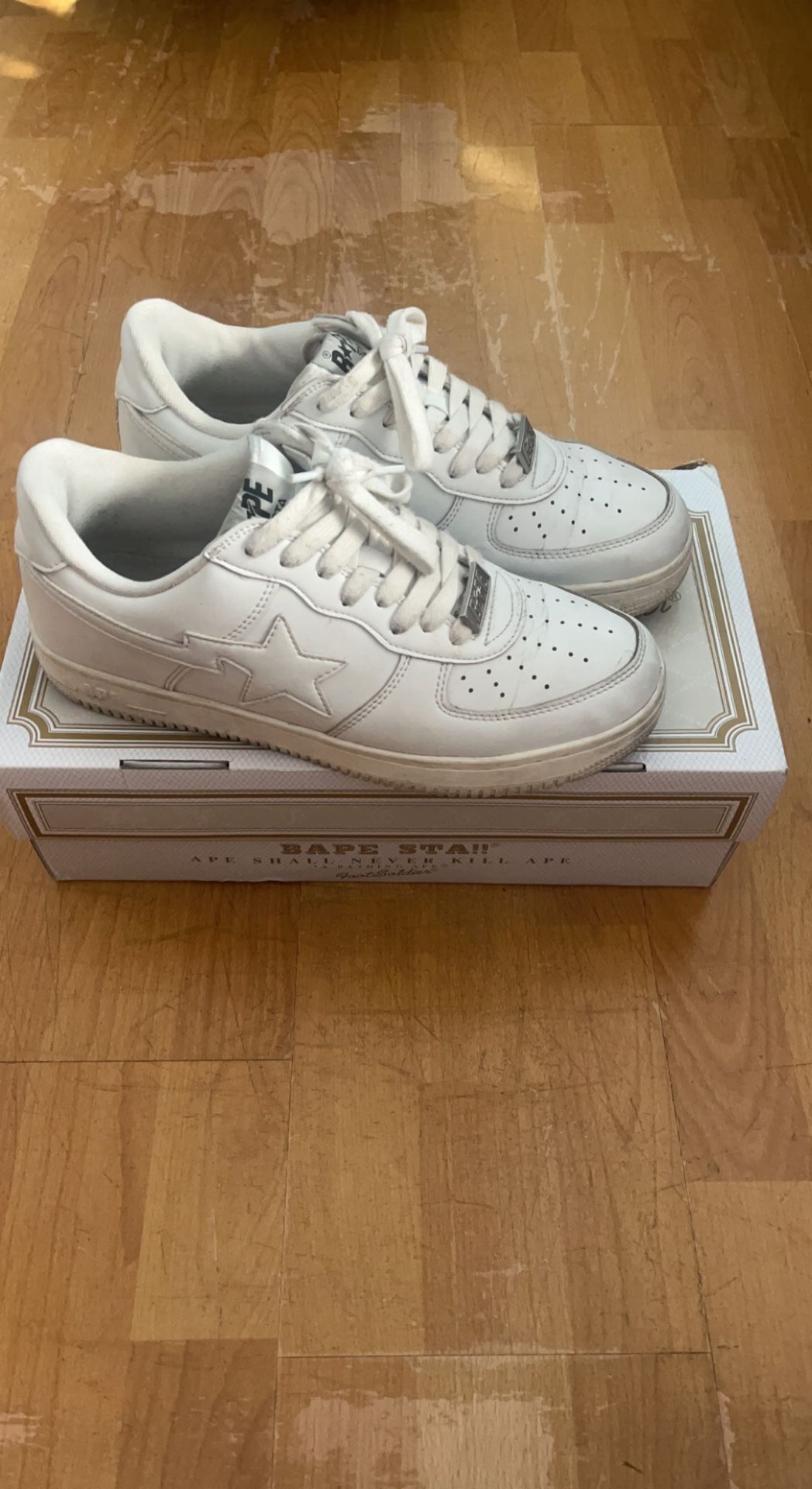 White Bapesta