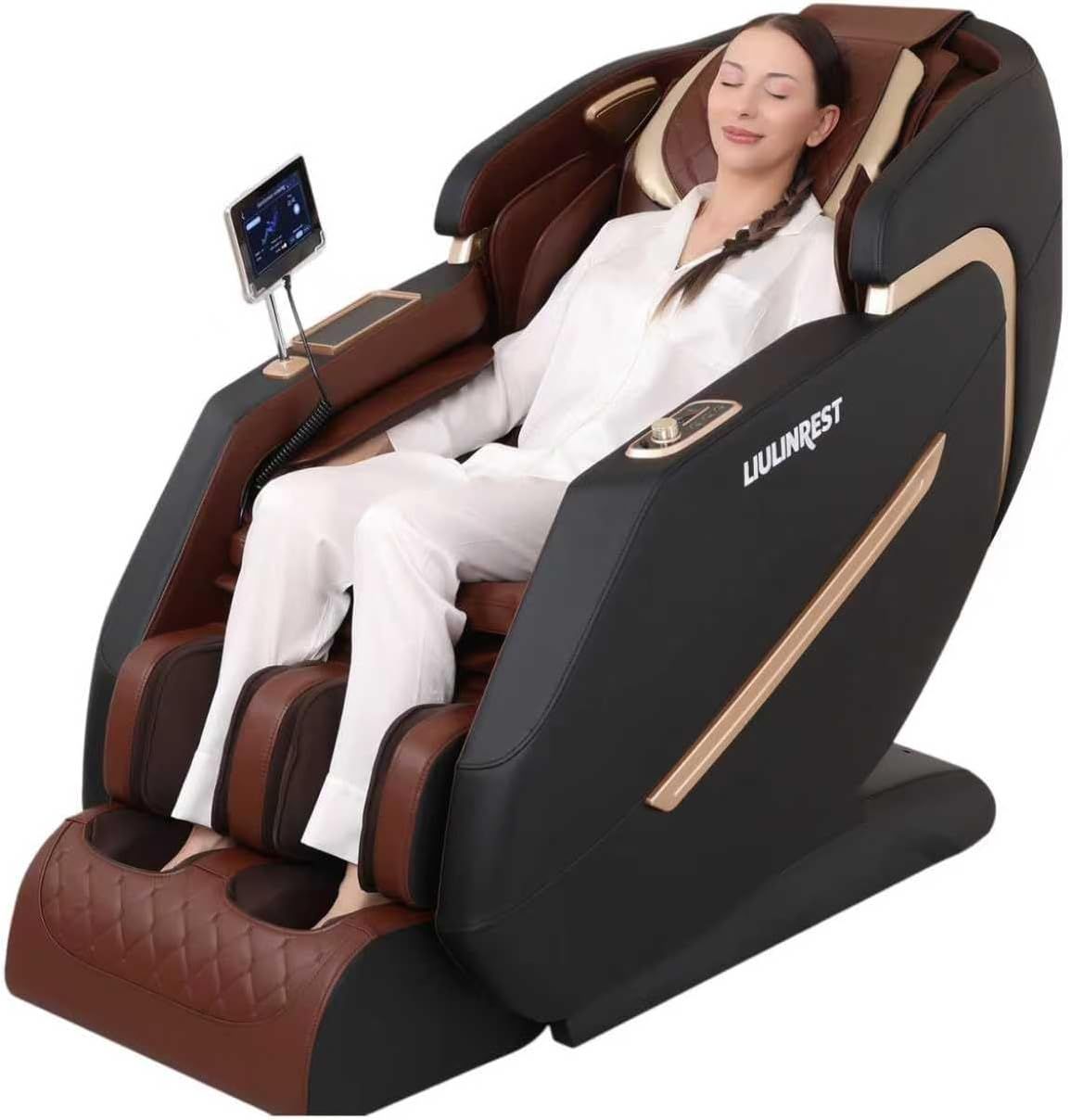 2025 4D Massage Chair Full Body, Zero Gravity Massage Chair with SL Track &  Heating, Massage