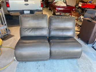 Leather recliners