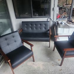 Loveseat and 2 Chairs