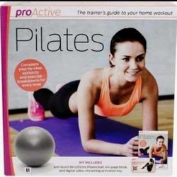Hinkler Proactive Pilates Step-by-Step Home Workout and Exercise Breakdowns Complete 