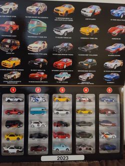 2023 Hot Wheels Boulevard 25 car factory set