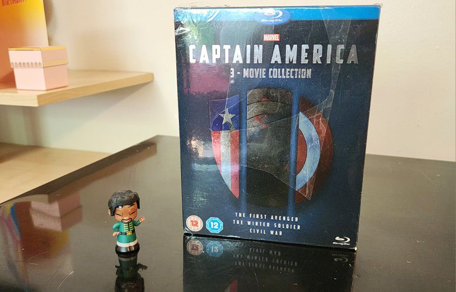 Blue Ray Captain America 3 Movie Collection 