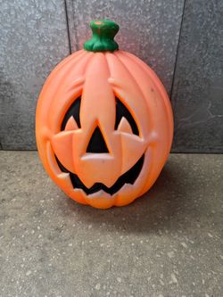 K•General Foam Plastics 24” Halloween Jack-O-Lantern Pumpkin Blow Mold
