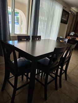 7 piece dining table