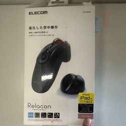 ELECOM Handheld Bluetooth Thumb-operated Trackball Mouse, 10-Button Function