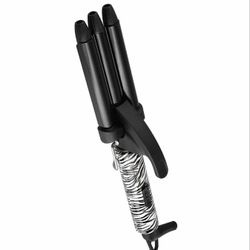 Mini 3 Barrel Curling Iron Wand for Woman Tourmaline Ceramic Plated Mini Hair Waver for Travel and On-The-Go Styling 60 Second Fast Heating

$19.99