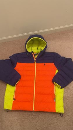 Ralph Lauren Neon Puffer Jacket
