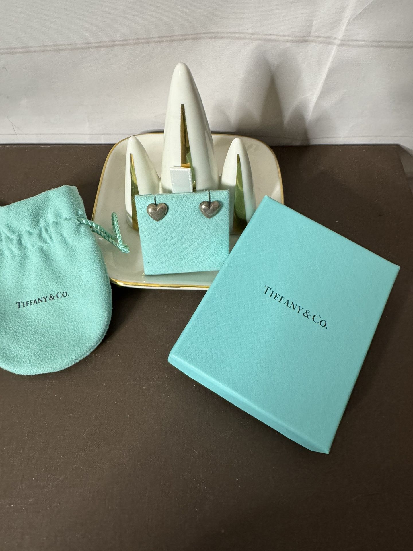 Tiffany & Co. Puffed Heart earrings 
