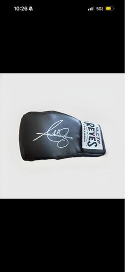 Anthony Joshua Signed Boxing Cleto Reyes Gloves PSA DNA
