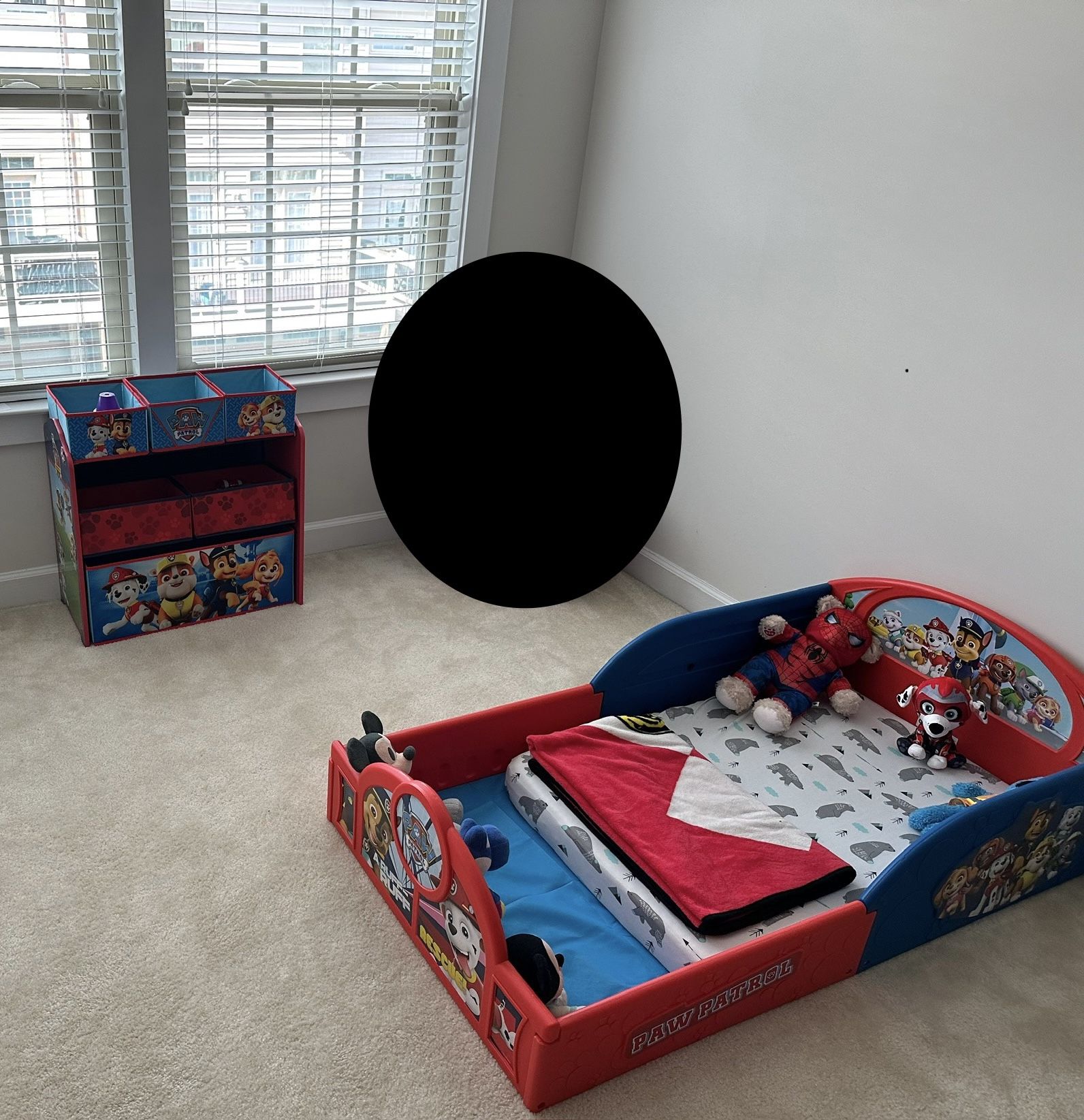 Paw Patrol Bed/Toy Set