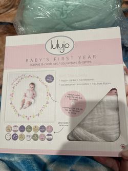 Baby Blankets and Card Set, and Stickers