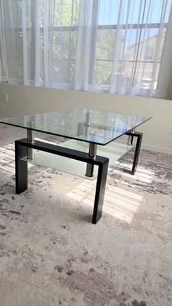 Modern Glass Coffee Table