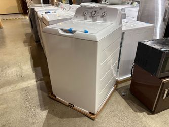 NEW! GE Agitator Medium Top-Load Washer in White Model # GTW325ASW0WW