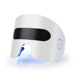 Aimanfun A-907 Beauty Facial Veil LED Light Therapy For Face White New