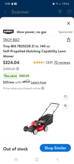 Troy-bilt Tb200 500e 140cc Briggs & Stratton