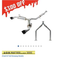 Q60/Q50 Full Z1 Exhaust With Y Pipe