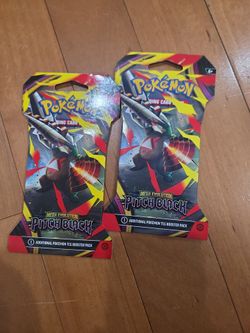 Pokémon TCG Mega Evolution Pitch Black Booster Packs x2