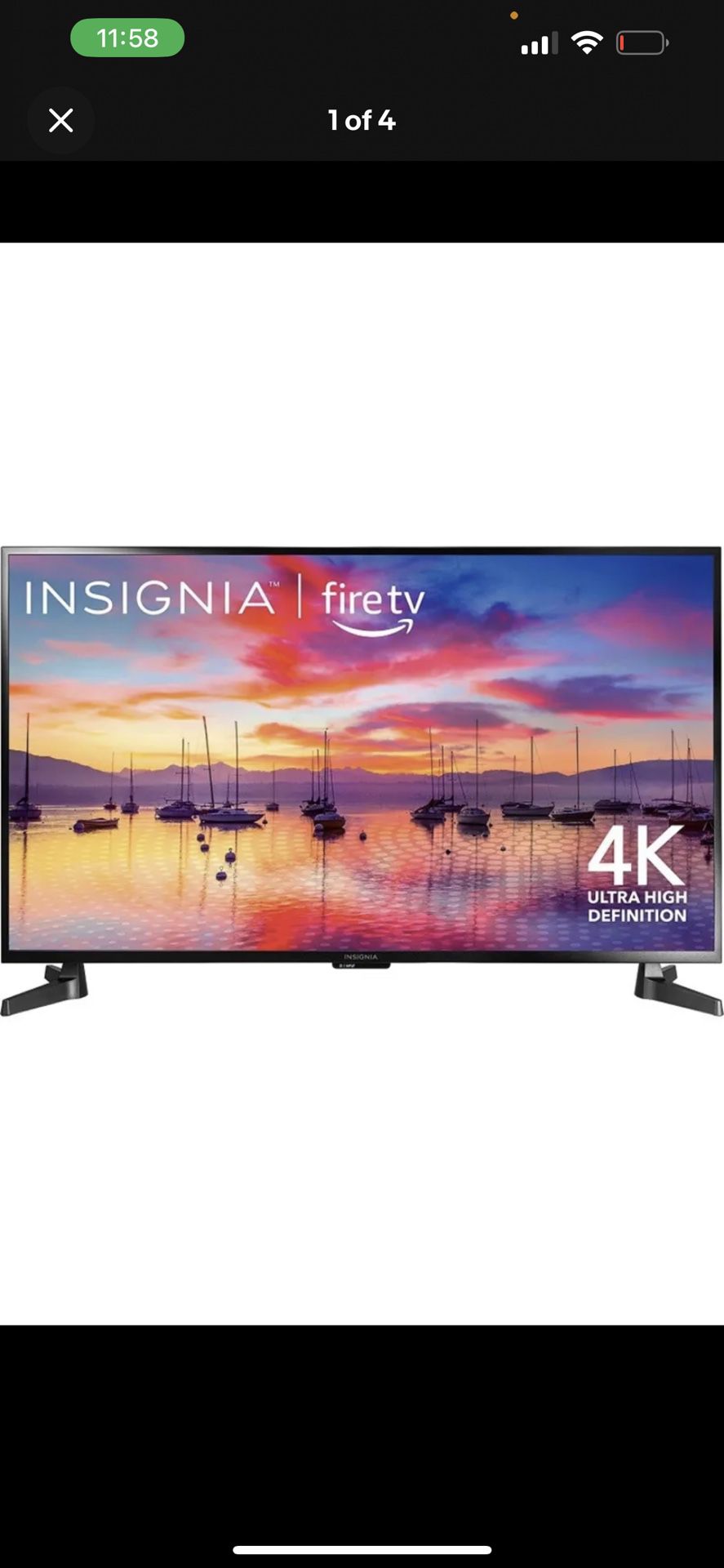 Insignia™ - 32" Class F30 Series LED 4K UHD Smart Fire TV