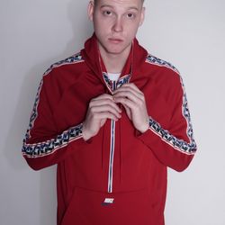 Vintage Nike Aztec Taped Hoodie