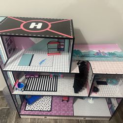 LOL Doll House With Salon Set 