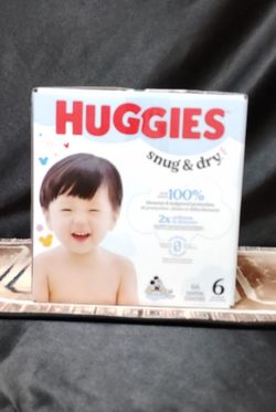 Huggies Snug & Dry Diapers Size 6