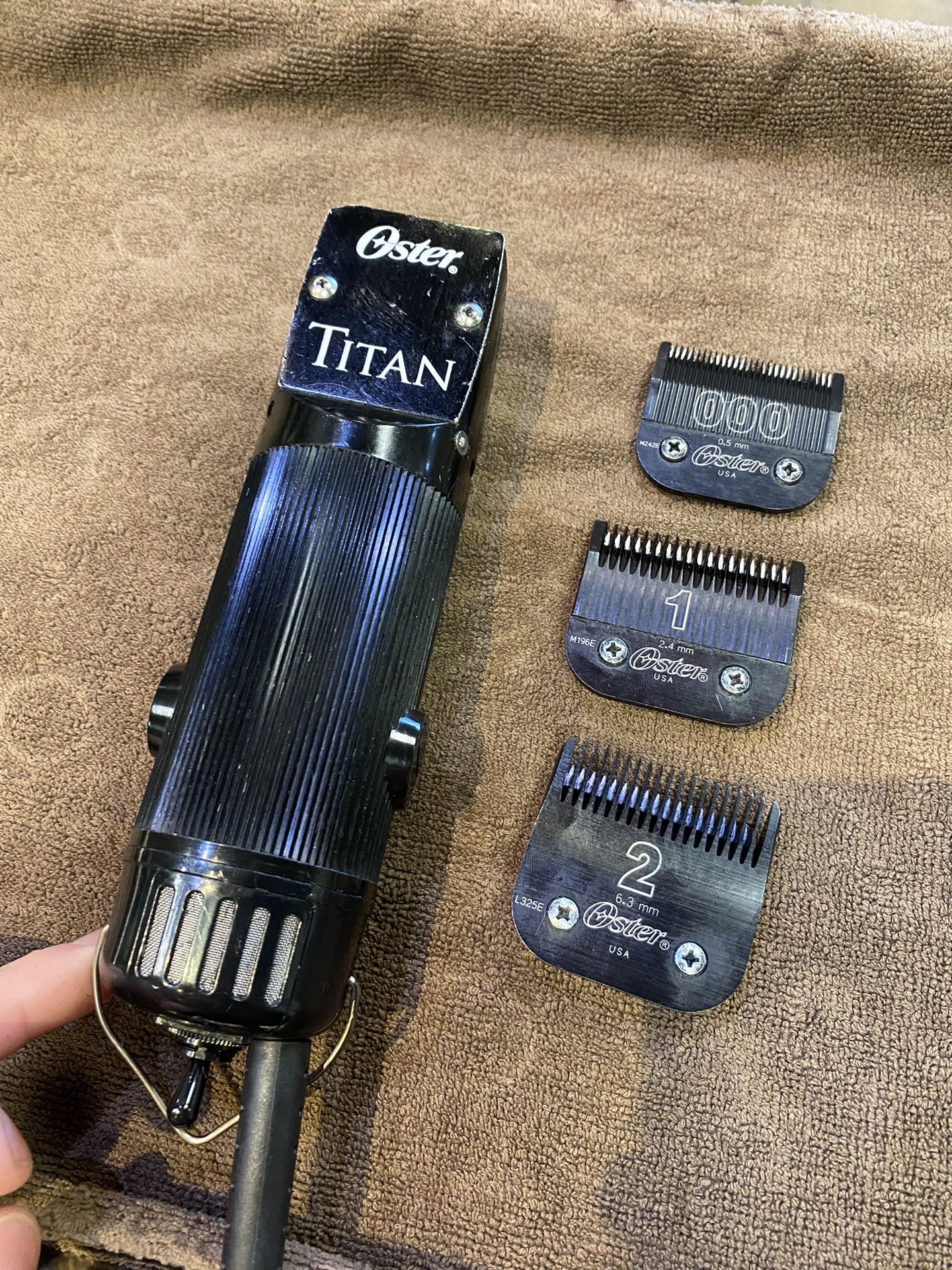 OSTER titan clippers