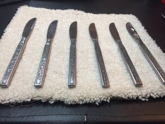 Maria Grande Stainless Steel Dinner Knives Set of 6