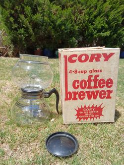 Vtg. Cory DKG-S Coffee Glass Brewer