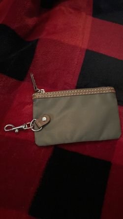 Green Zip Coin Pouch