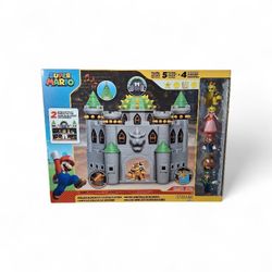 Super Mario Deluxe Bowser's Castle Playset