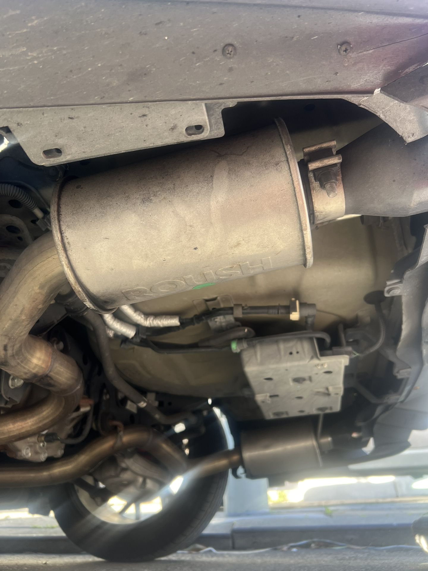 Roush Axle Back With Black Tips