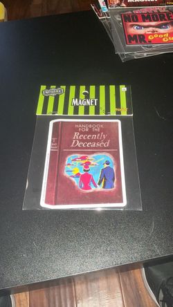 Beetlejuice Handbook for the Recently Deceased Magnet