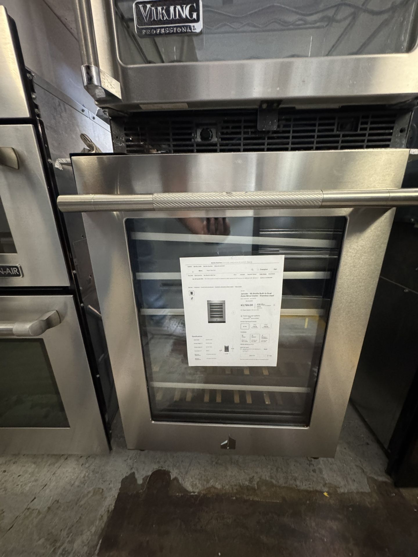 Jenn Air 24” Wine Cooler